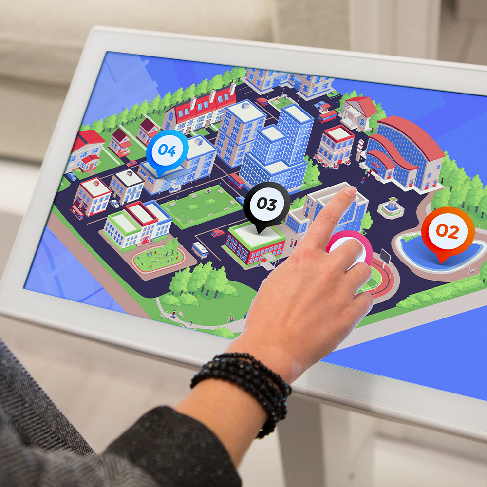 Solution Page - Education_Digital Signage Wayfinding